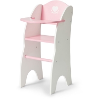 Olivia's Little World High Chair - White