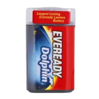 Eveready Dolphin Lantern Battery 6V 1 Pack Heavy Duty Power Torch Batteries