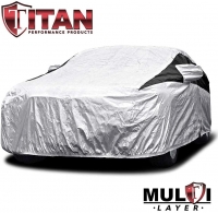 Titan Premium Multi-Layer PEVA Car Cover for Hatchbacks 165-181