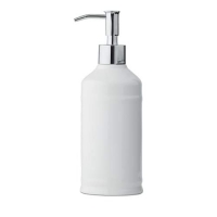 Adairs York White Bathroom Soap Dispenser