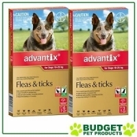 Advantix For Dogs Large 10-25kg 9 Pack