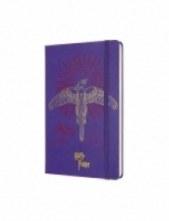 Moleskine Limited Edition Harry Potter Ruled Notebook in Violet