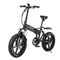 US$1,099.99 (~A$1,539.99) - [EU Direct] LAOTIE® FT5 20in Fat Tire 48V 10Ah 500W Folding Electric Moped Bike 35km/h Top Speed 80-90km Mileage E-Bike Sale