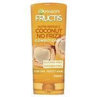 [Clearance] Garnier Fructis Coconut No Frizz Conditioner 315ml