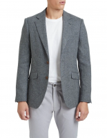 Oxford Blake Wool Blend Blazer Jackets And Coats In Grey