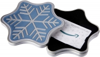 Amazon.com.au Gift Card for Custom Amount in a Snowflake Tin