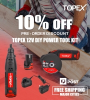 Pre-order You can get 10% off the prices TOPEX 12V Cordless Rotary Tool $138.6(was $154)@Topto