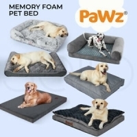 Dog Calming Bed Warm Soft Plush Comfy Sleeping Kennel Cave Memory Foam Mattress
