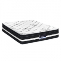 Giselle Bedding Donegal Euro Top Cool Gel Pocket Spring Mattress 34cm Thick – Queen