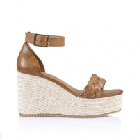 Caine Rope Wedges - Tan Softee