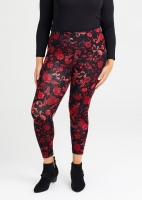 Natural Jacobean Legging in Print in sizes 12 to 24