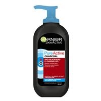 [Clearance] Garnier Pure Active Anti Blackhead Charcoal Cleansing Gel 200ml
