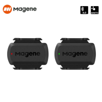 Magene S3+ Speed Cadence Sensor ANT+ Bluetooth Computer Speedmeter for Garmin iGPSPORT Bryton Dual Sensor Bike Computer ZWIFT
