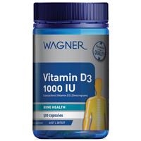 Wagner Vitamin D3 1000IU 500 Capsules