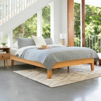 Natural Beckham Premium Wooden Bed Base