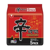 $6.50 - Nongshim Shin Ramyun Noodle Soup 5 pack 600g