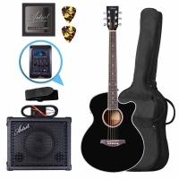 Artist LSPSCEQBK Small Body Acoustic Electric Pack w/ Pickup & BSK20 Amp